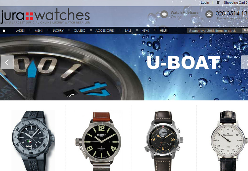 Jura watches site